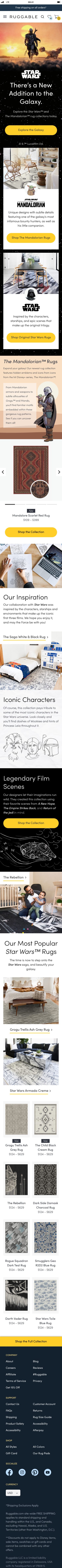 Star Wars Mandalorian collaboration · mobile LP