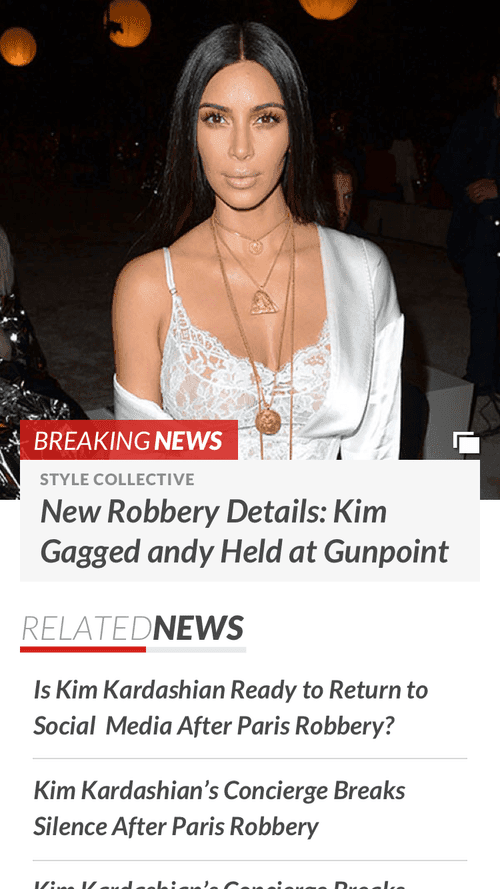 Front-door widget · Breaking / featured story